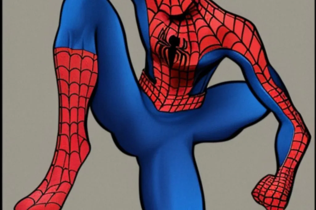 Jak łatwo narysować Spidermana