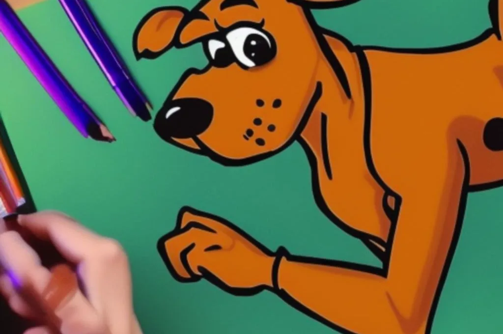 Jak narysować Scooby Doo