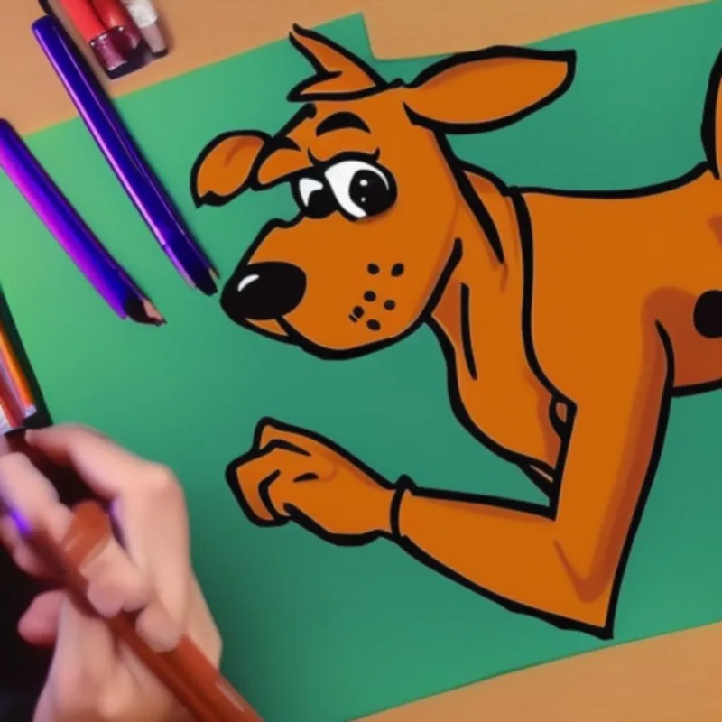 Jak narysować Scooby Doo