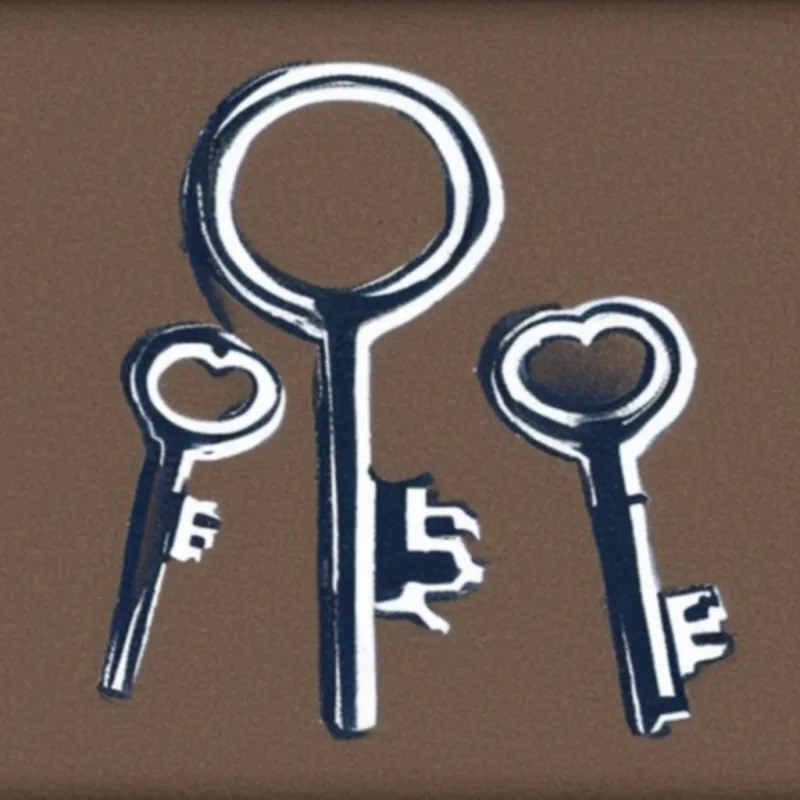 Jak narysować klucz