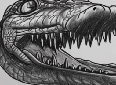 Jak narysować krokodyla