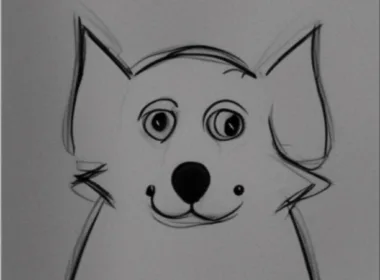 Jak narysować psa człowieka