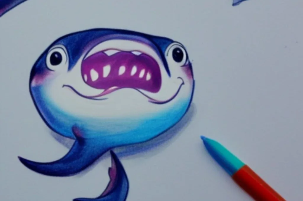 Jak narysować rekina